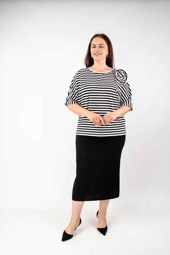 Юбка облегченная ЭттоПлюс 1026-1 Размер 48-56 фото 94