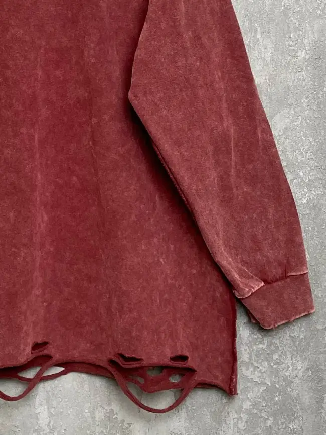 Лонгслив рваный 9938 Размер 50-56 фото 21