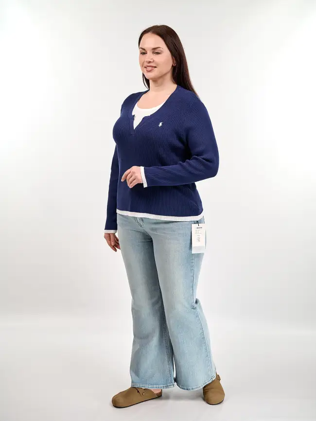 Джемпер 8251 Размер 48-58 фото 20