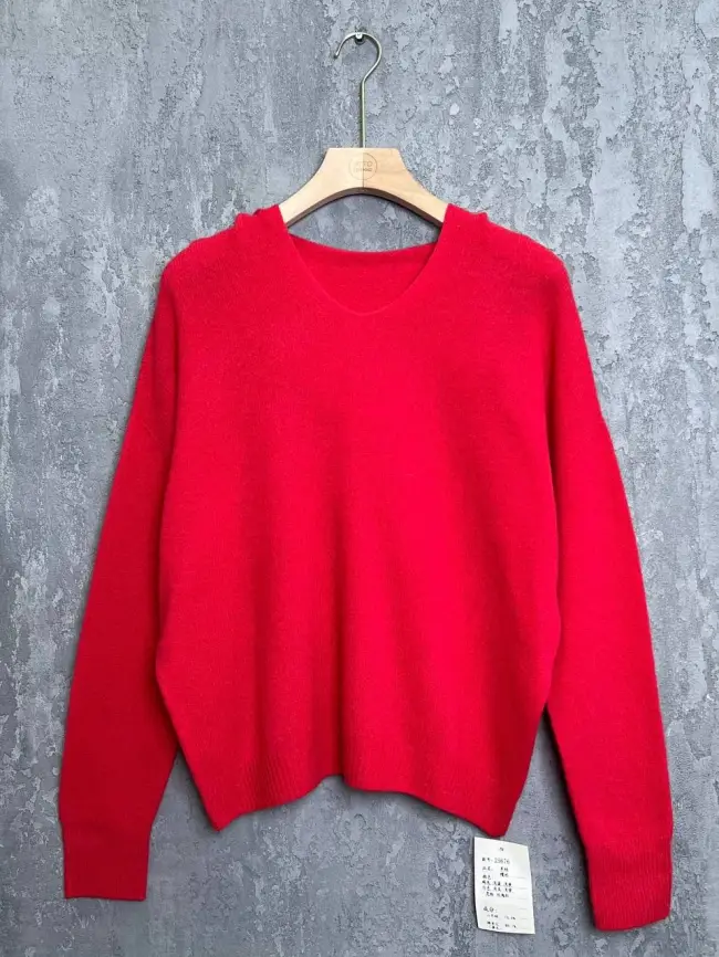 Шерстяной джемпер с капюшоном 25676 Размер 46-54 фото 21