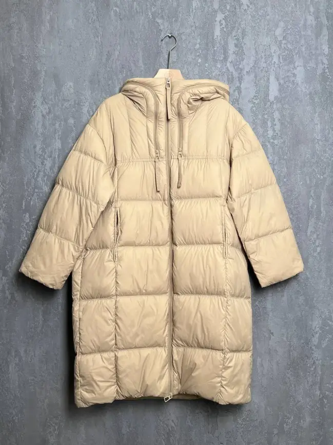 Пуховое пальто 870 Размер 48-54 фото 35