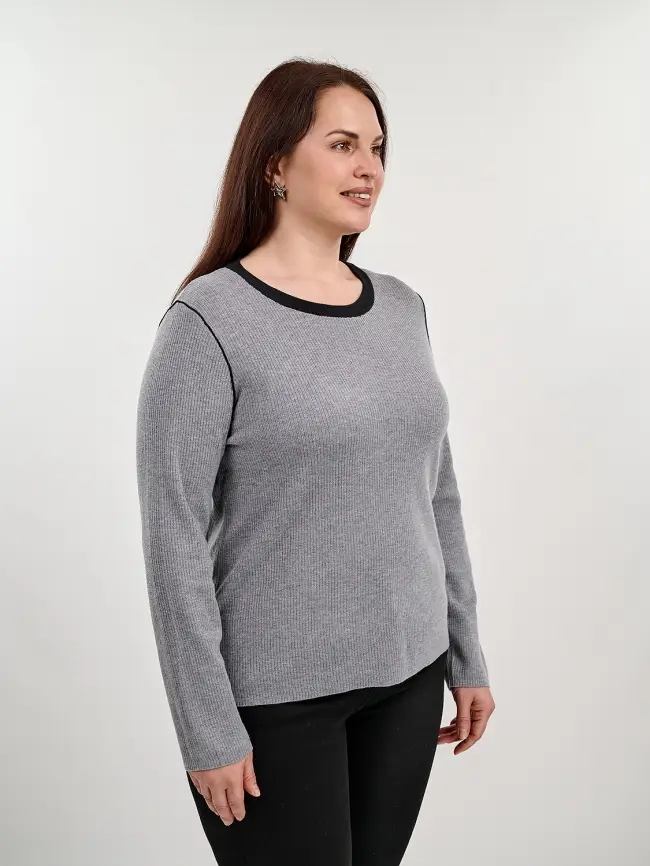 Джемпер 23172 Размер 50- 58 фото 4