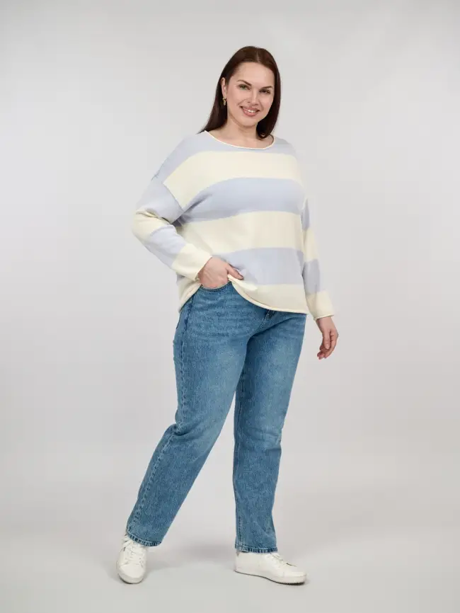 Джемпер Италия 3341 Размер 50-58 фото 31