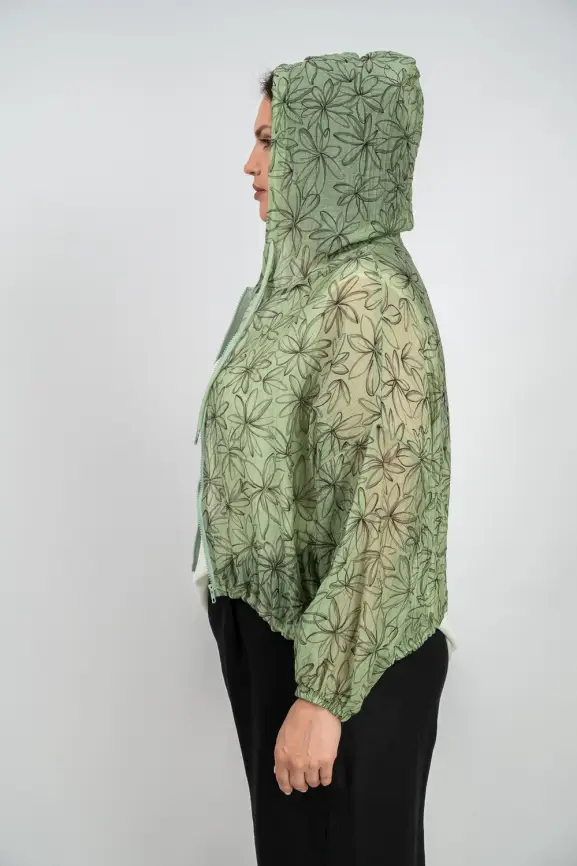 Ветровка-пыльник на молнии 9182 Размер 50-58 фото 28