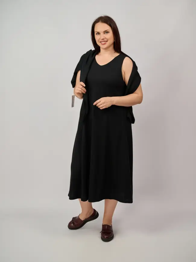 Платье с накидкой 23338 Размер 50-58 фото 13