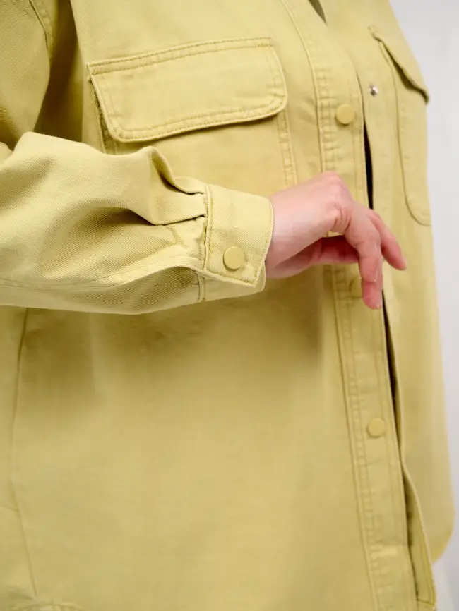 Куртка джинсовая 88213 Размер 50-58 фото 6