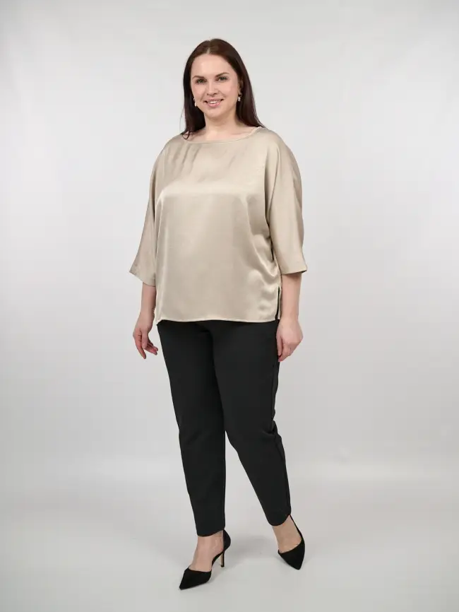 Блуза ЭттоПлюс 1005 Размер 50-58 фото 35