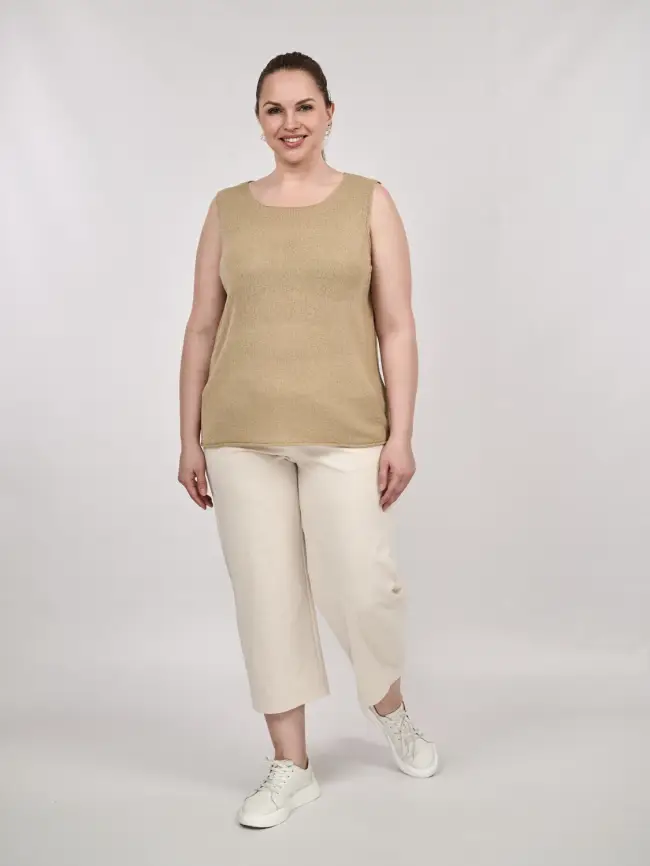 Топ трикотажный облегченный ЭттоПлюс 25108 Размер 50-60 фото 121