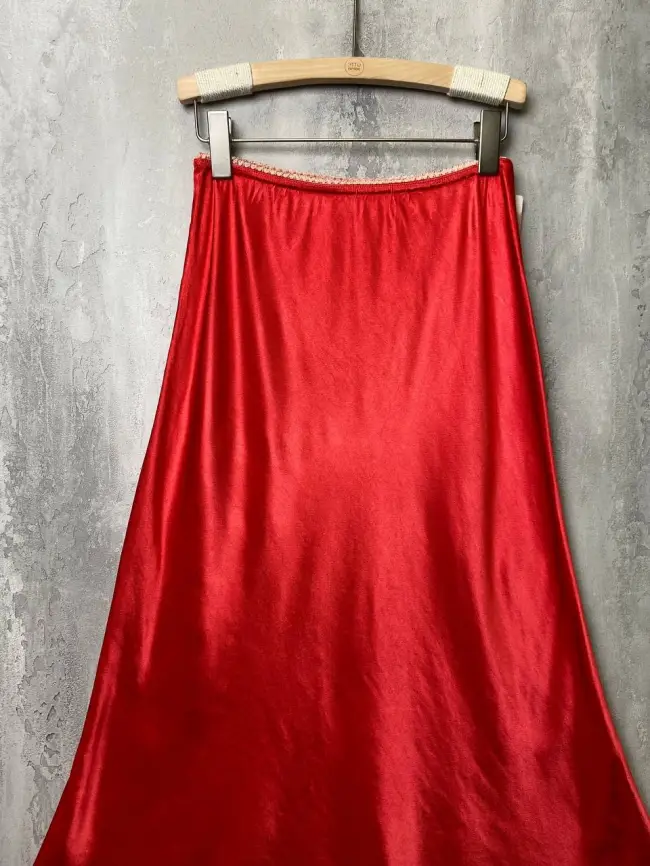 Юбка атлас 9298-1 Размер 48-56 фото 24