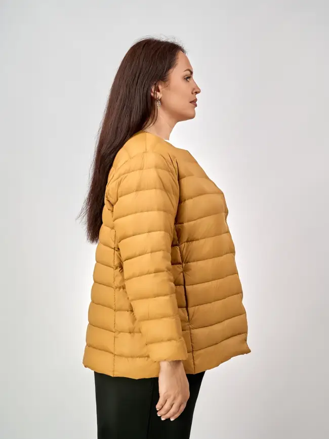 Легкая пуховая куртка 8802 Размер 46-56 фото 107