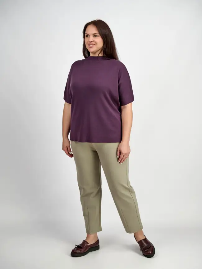 Брюки 33494 ЭттоПлюс размеры 52-58 фото 133