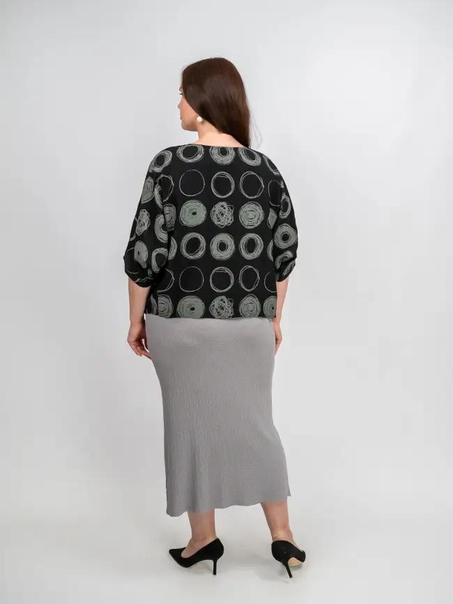 Юбка облегченная трикотажная ЭттоПлюс 2136 Размер 50-58 фото 90