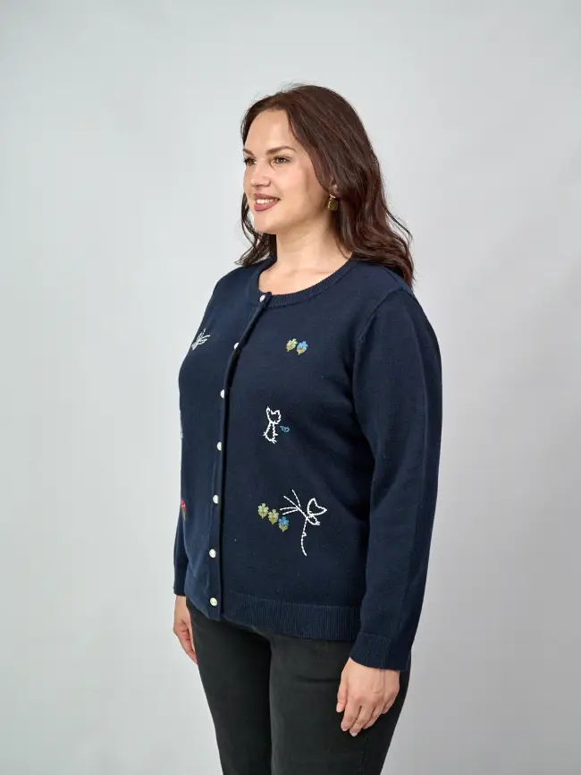 Джемпер 23196 Размер 46-56 фото 18