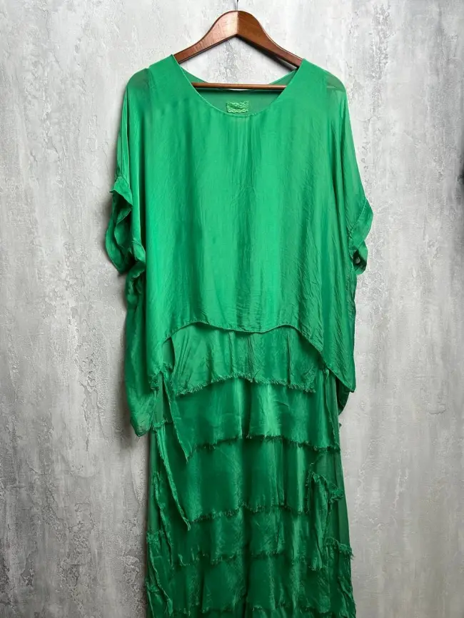 Платье шелк рваное 2388-06 фото 29