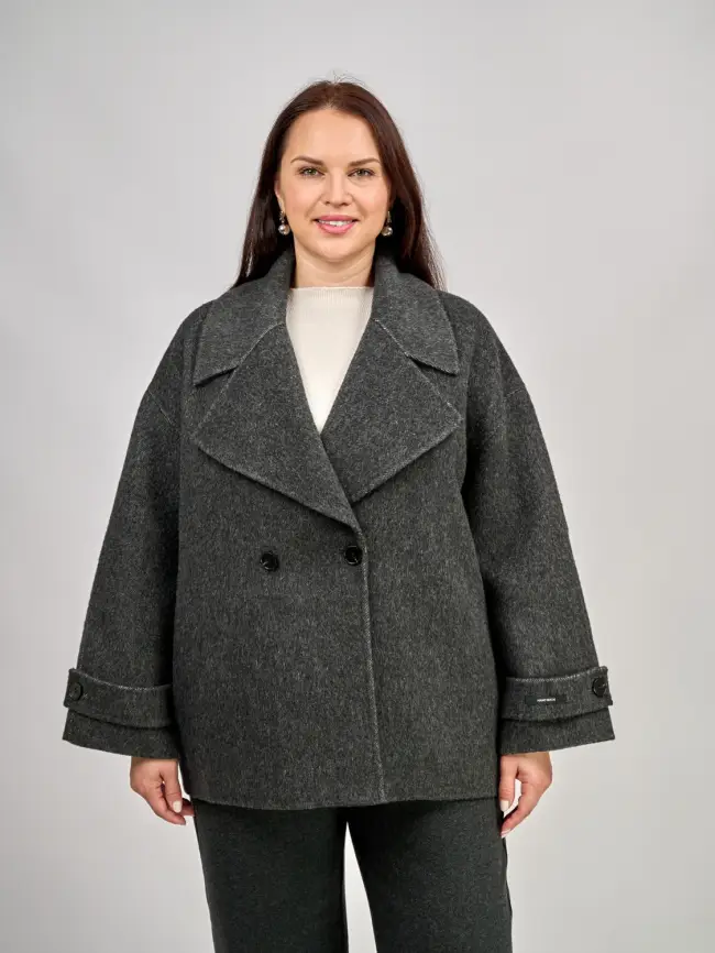 Пальто 0719-1 ЭттоПлюс Размер 50-60 фото 1