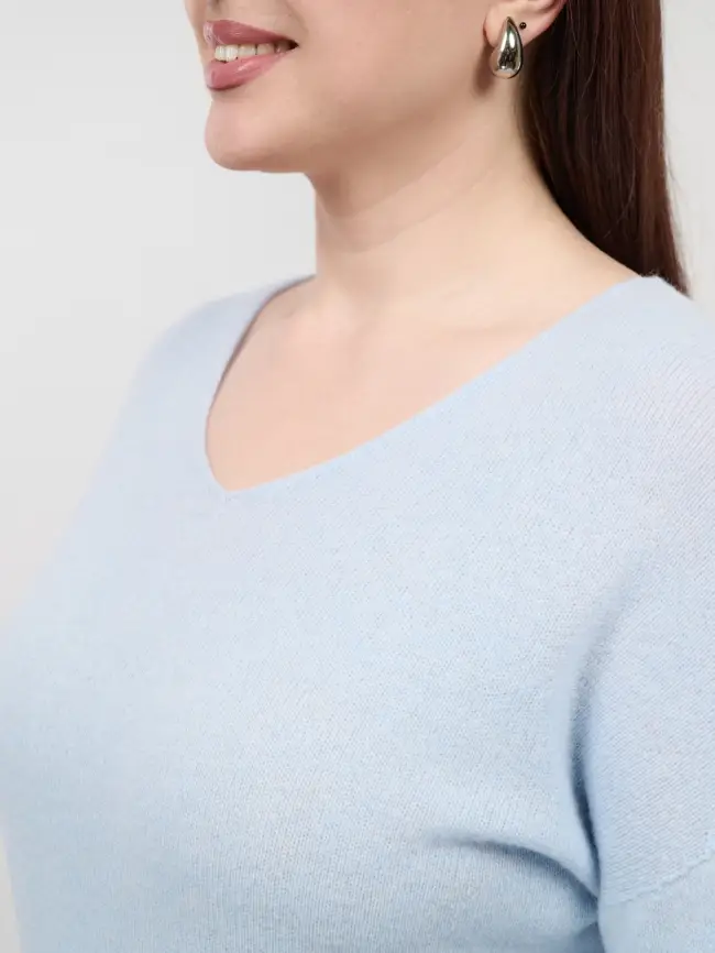 Джемпер шерсть,кашемир 25678 Размер 48-56 фото 32