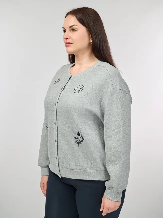 Кардиган 3510-1 Размер 50-58 фото 23