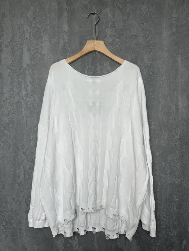 Джемпер Италия с круглым горлом 3388 Размер 50-58 фото 29