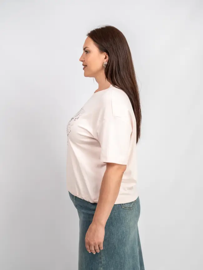 Футболка с принтом 95143 Размер 50-54 фото 66