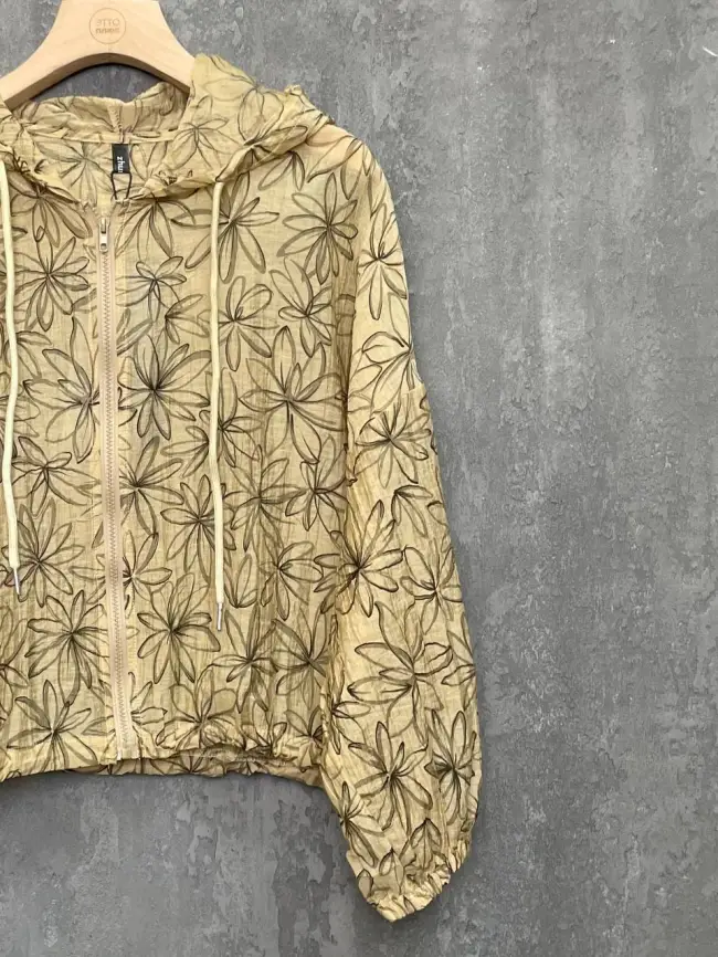 Ветровка-пыльник на молнии 9182 Размер 50-58 фото 42