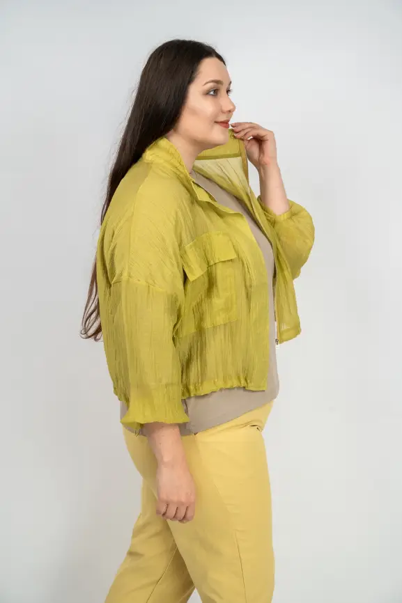 Ветровка-пыльник 9025 Размер 50-58 фото 5