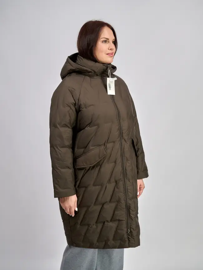 Пальто "Зиг-Заг" 6536 Размер 50-56 фото 38