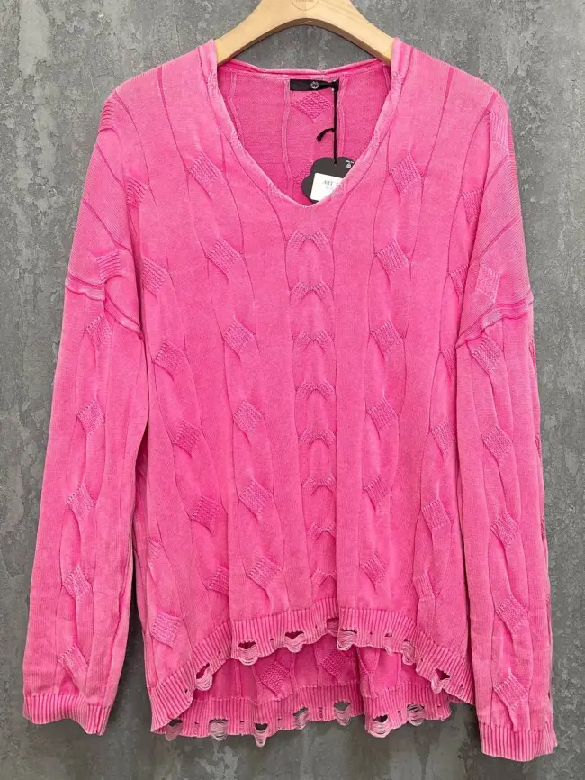 Джемпер Италия косы 3388 Размер 50-58 фото 11