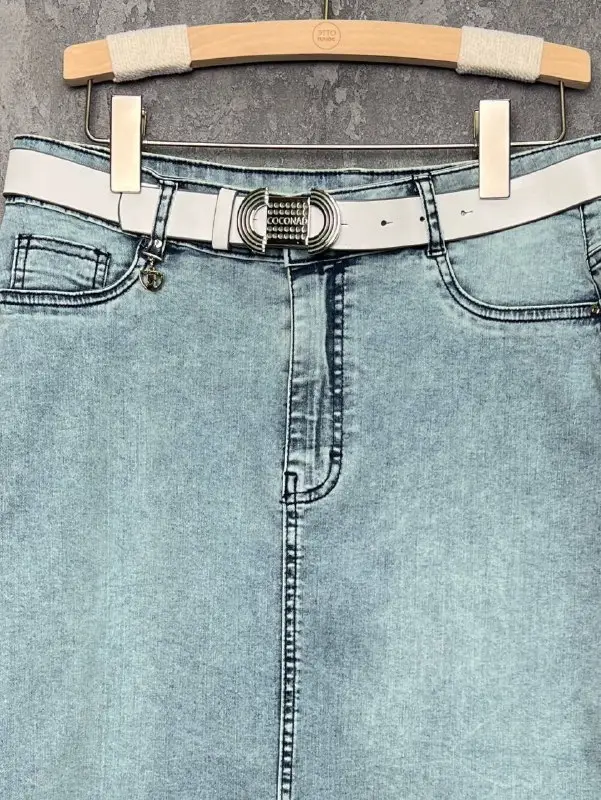 Юбка джинсовая 2338 Турция фото 15