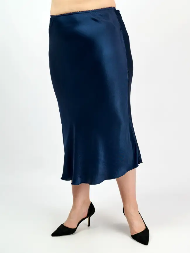 Юбка атлас 9298-1 Размер 48-56 фото 62