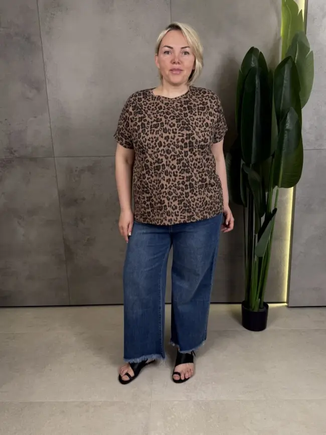 Футболка Леопард ЭттоПлюс 0019-2 Размер 50-58 фото 28