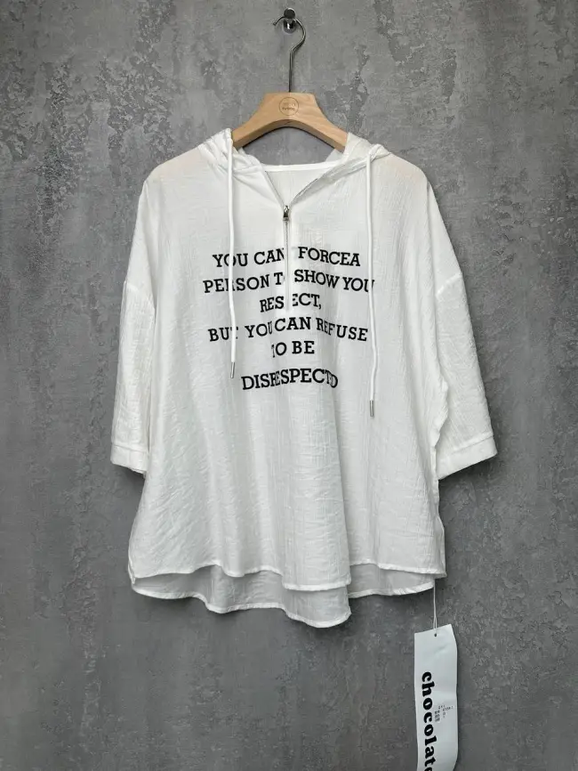 Футболка с капюшоном 8053 Размер 50-58 фото 6