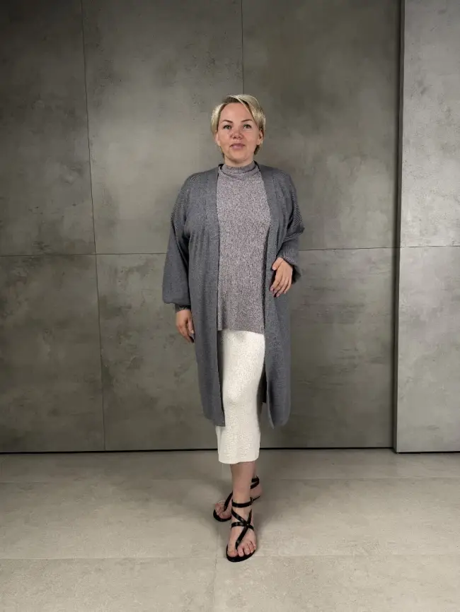 Юбка облегченная ЭттоПлюс 1026-1 Размер 48-56 фото 107