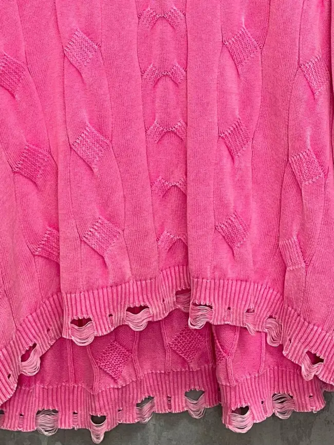 Джемпер Италия косы 3388 Размер 50-58 фото 14