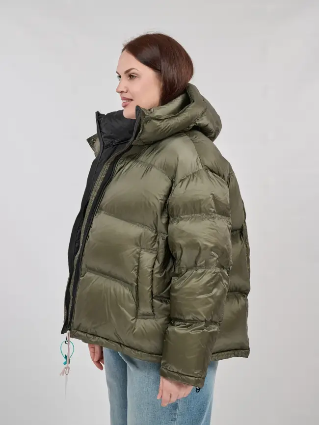 Пуховик зимний короткий 9903 Размер 50-58 фото 121