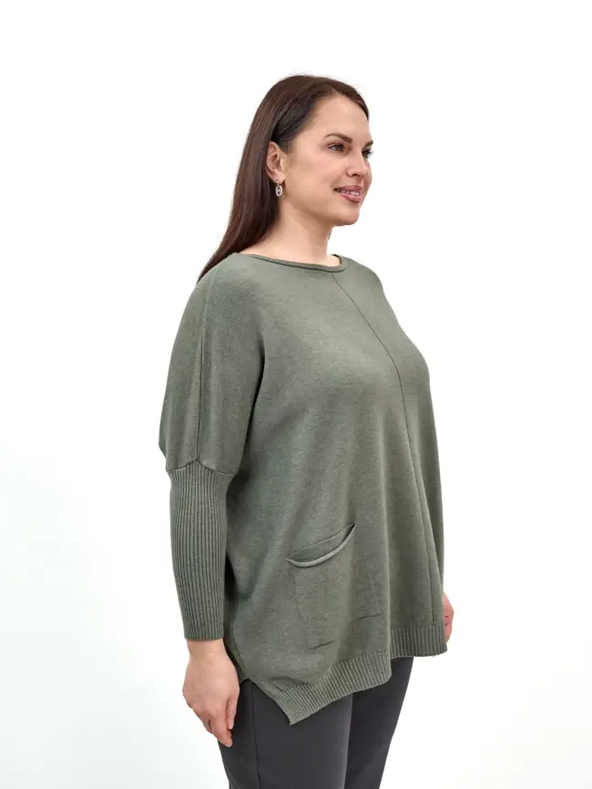 Джемпер 1444 Италия Размер 50-58 фото 150