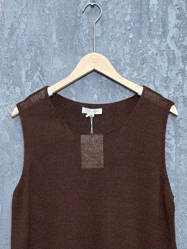 Топ трикотажный облегченный ЭттоПлюс 25108 Размер 50-60 фото 41