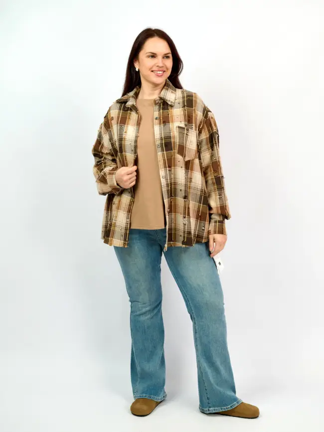 Джинсы клеш Бэст 35639 фото 7