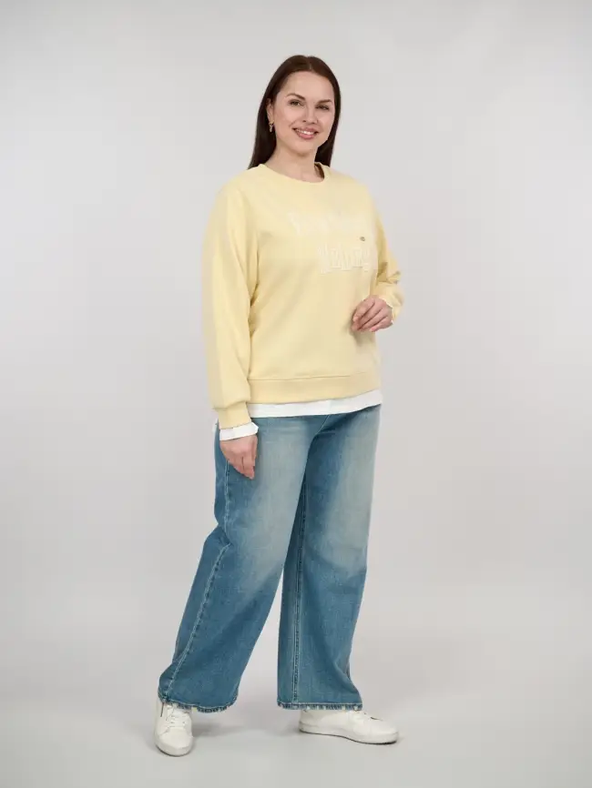 Свитшот 9732 Размер 50-58 фото 5