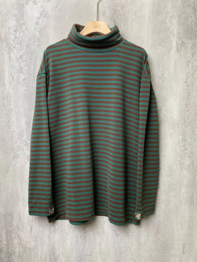 Водолазка в полоску 622 фото 7