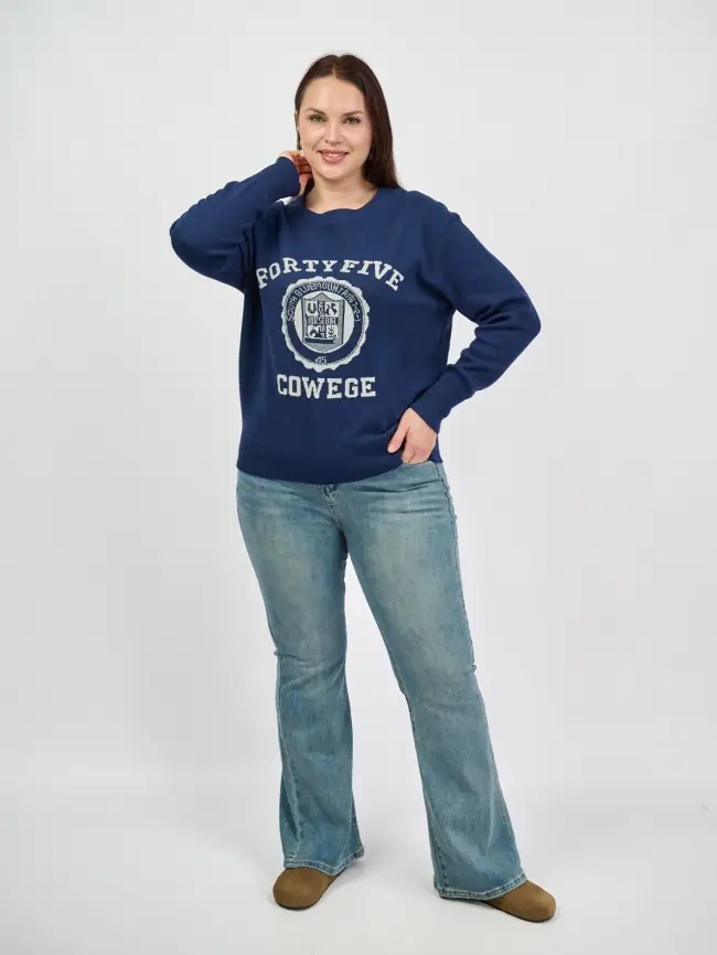 Свитшот 25337 Размер 48-56 фото 24