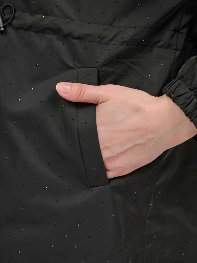 Ветровка со стразами 1635 Размер 50-54 фото 9