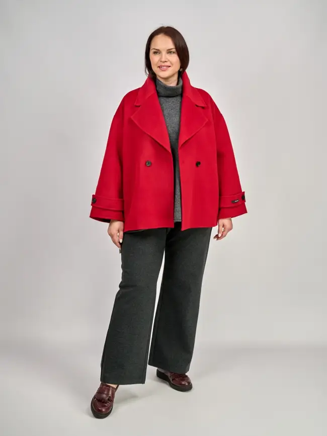 Пальто 0719 ЭттоПлюс Размер 50-58 фото 18