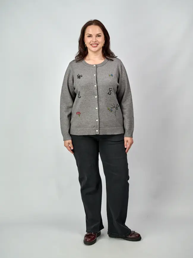 Джемпер 23196 Размер 46-56 фото 28