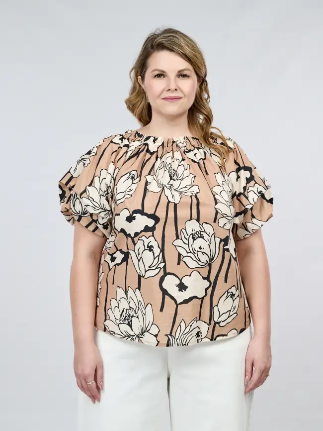 Блуза 26130 размер 46-50 фото 1