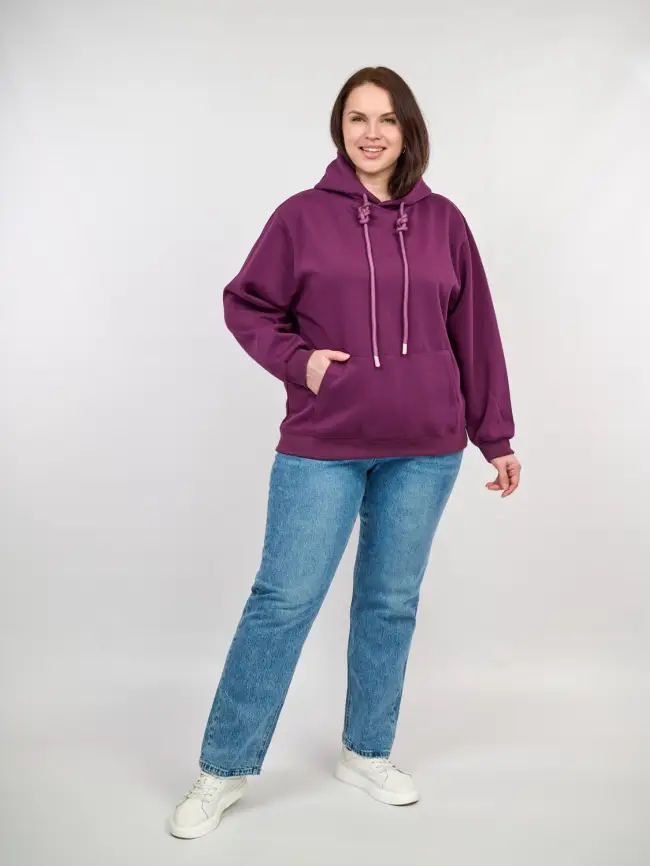 Худи 9819 Размер 50-58 фото 68