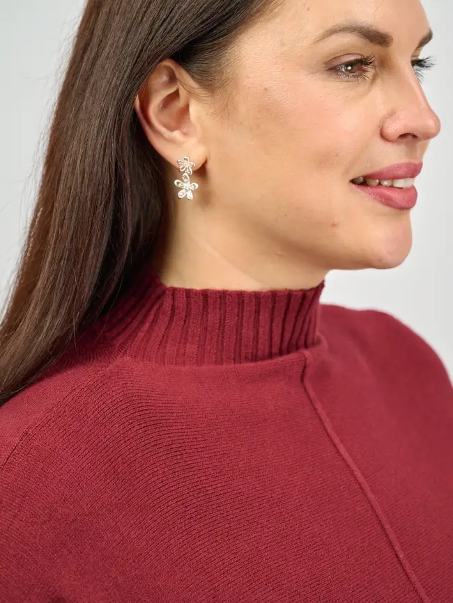 Джемпер 9801 Италия Размер 48-56 фото 7