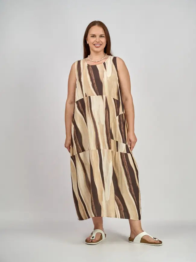 Сарафан ЭттоПлюс 0026 размер 52- 62 фото 21