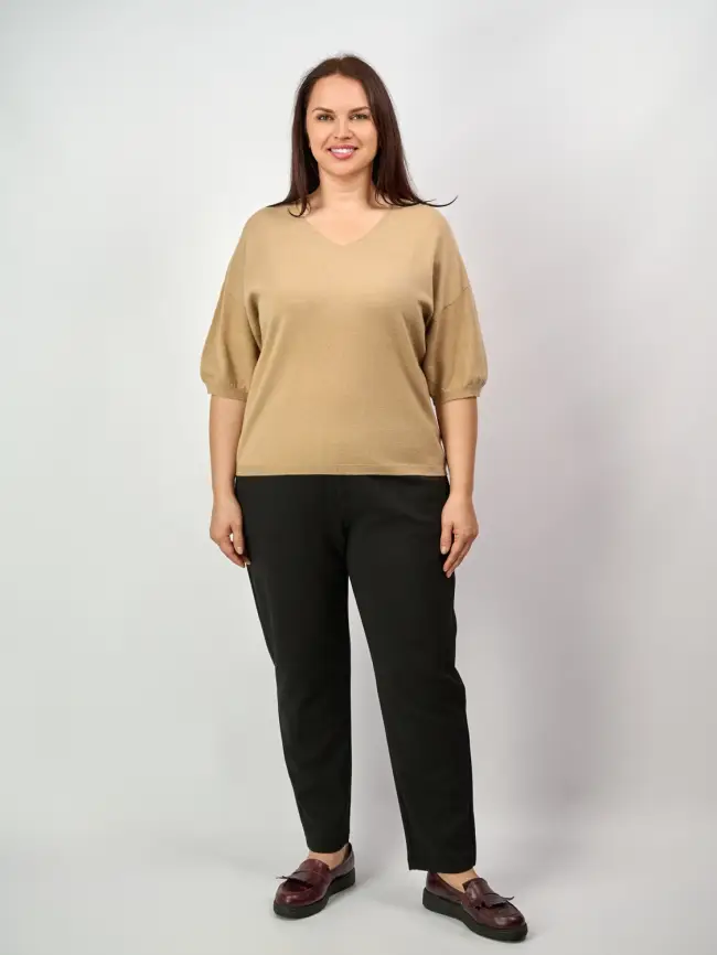 Джемпер 20241 ЭттоПлюс Размер 50-58 фото 93