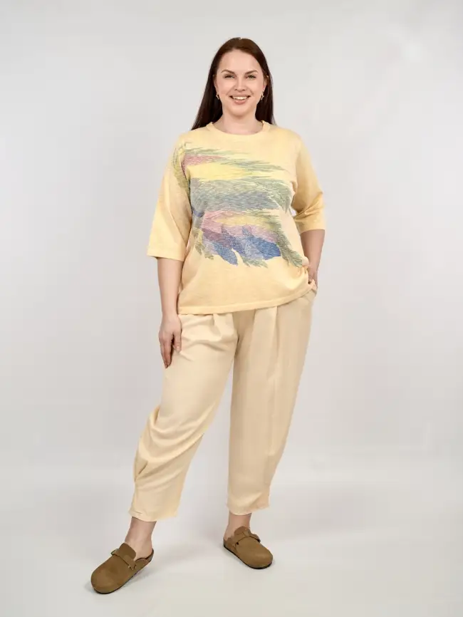 Брюки защипы 2130 Размеры 50-56 фото 126