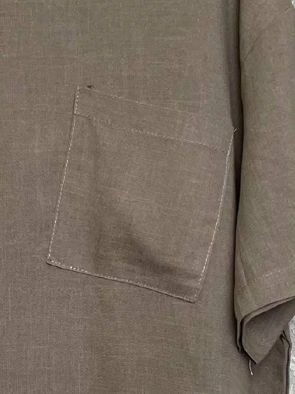 Футболка лен карман 24080 Размер 50-56 фото 25